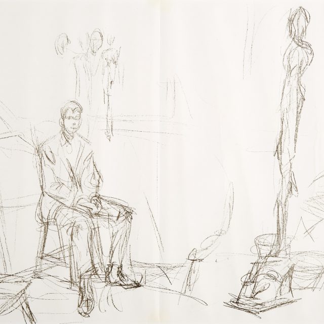 sketched figures
